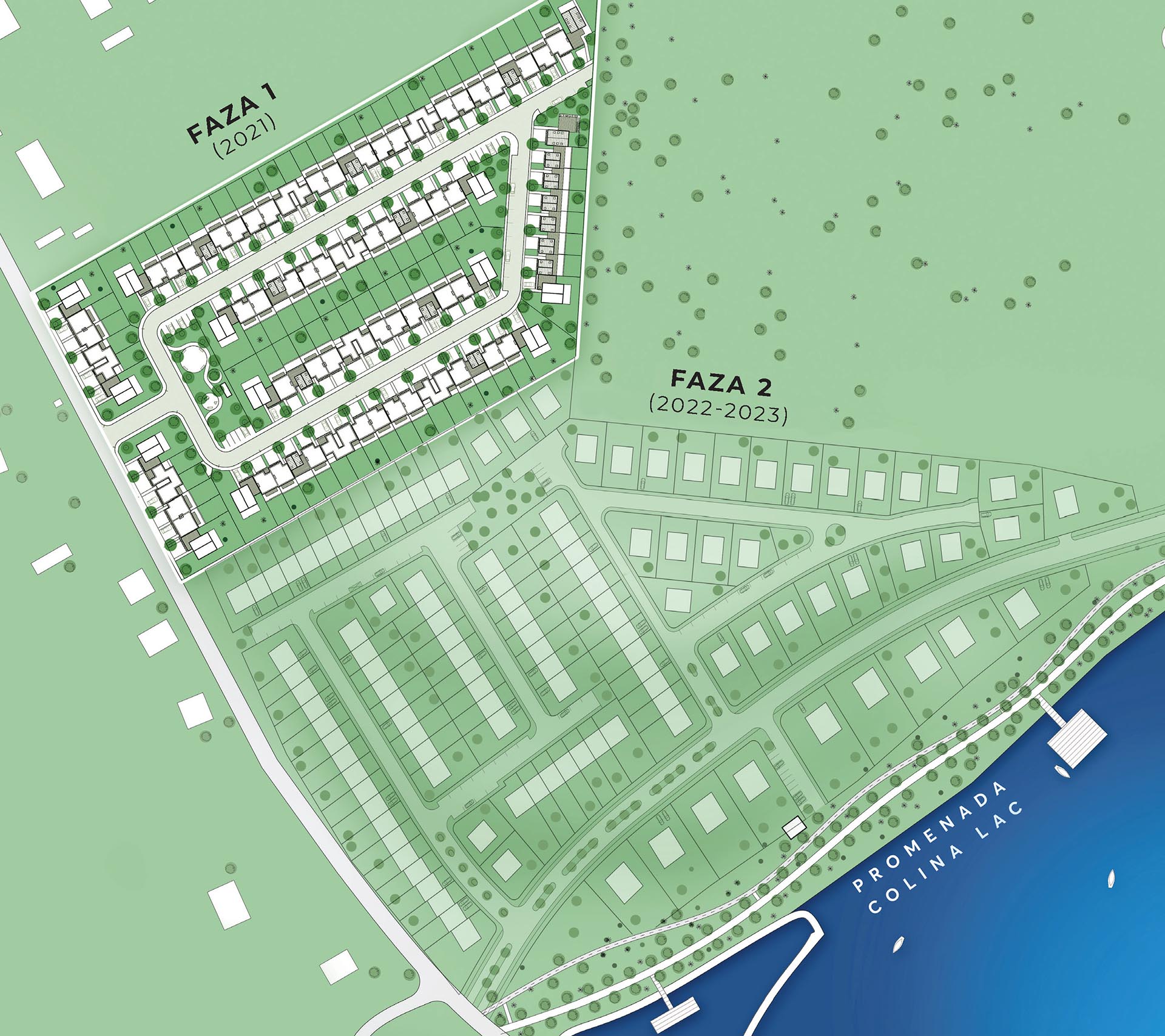 Colina Lac - Localizare Proiect